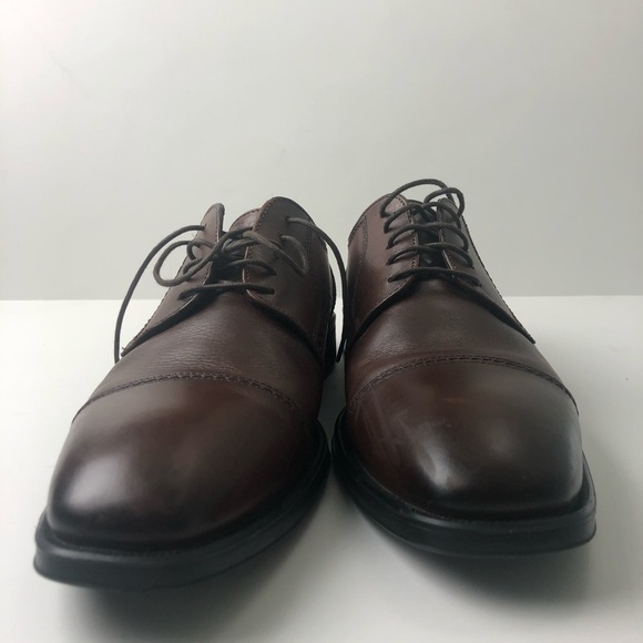 Johnston & Murphy Mens 10 M Oxford Brown Leather - Picture 10 of 11